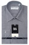 1146TSF Приталенная однотонная мужская рубашка с узором Slim Fit