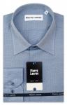 1142TSSF Мужская рубашка синего цвета приталенная Super Slim Fit