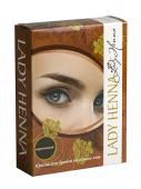 Коричневая - краска для бровей на основе хны LADY HENNA		10 г