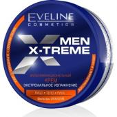 EVELINE.МУЛЬТИФУНКЦИОНАЛЬНЫЙ КРЕМ - ЭКСТРЕМАЛЬНОЕ УВЛАЖНЕНИЕ серии MEN X-TREME, 200мл