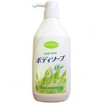 Освежающее пенное мыло для тела с экстрактом алоэ вера mitsuei "soft three" 550 мл.