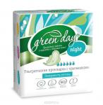 NEW Прокладки женские 7 шт Ultra Night Dry GREEN DAY