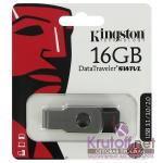 USB флэш-диск 3.0 16GB Kingston DataTravele Swivl металл