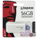 USB флэш-диск 3.0 16GB Kingston DTIG4 белый/синий