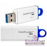 USB флэш-диск 3.0 16GB Kingston DTIG4 белый/синий