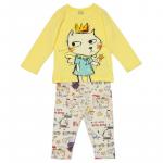 Пижама для девочки  Сrazy cat