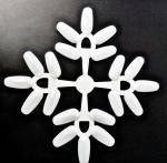 Палитра Снежинка 20 цветов прозрачная