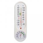 INBLOOM Термометр вертикальный, измерение влажности воздуха, 23x7 см, пластик, блистер