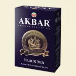 AKBAR LIMITED EDITION  черный листовой чай, 200 г