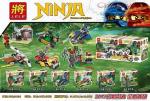 Конструктор Lele Ninja 31031 Животные джунглей в дисплее 6 шт, цена за 1 шт. 31,6х14,6х13,6  см.