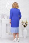 Платье Ninele 5693 василек+голубой