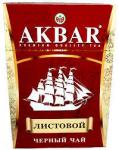 AKBAR Корабль черный листовой чай, 90 г