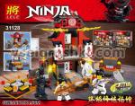 Конструктор Lele Ninja 31128  Храмы ,набор из 2-ух  26х19х4,5 см.