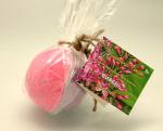 Бурлящий шарик Сирень (розово-фиолетовая) для ванн 140 грамм, АНТИСТРЕСС