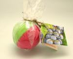 Бурлящий шарик Виноград (красно-зеленая) для ванн 140 грамм, АНТИСТРЕСС