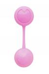 Вагинальные шарики Seven Creations с вибрацией, Силикон + ABS пластик, розовые