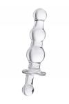 Анальная втулка Sexus Glass, Стекло, Прозрачный, 17,5 см