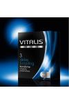 Презервативы ''VITALIS'' PREMIUM №3 deiay & cooling - с охлаждающим эффектом (ширина 53mm)
