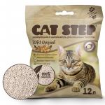 Наполнитель для кошачьих туалетов Cat Step Tofu Original 12L, растительный комкующийся