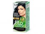 Фитокосметик. Стойкая кремкраска Fito color 1.0 тон Черный