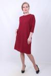243 платье женское  цвет Красный