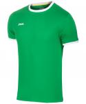 Футболка футбольная JFT-1010-031, зеленый/белый
