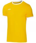 Футболка футбольная JFT-1010-041, желтый/белый