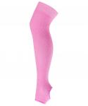 Гетры для танцев GS-201, хлопок, 45 см, розовый