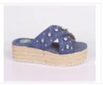 MM098-02-8 синий (Иск.кожа/Иск.кожа) Туфли летние открытые женские