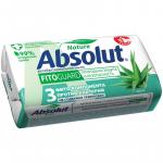 Мыло туалетное Absolut Алоэ, антибактериальное, бумажная обертка, 90 г, 6061