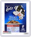 Корм для кошек Purina Latz Doubly Delicious Hyytelossa 12 шт