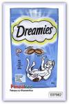 Кошачье лакомство Dreamies c лососем 60 гр