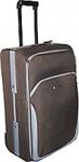 A-351-G Тканевый чемодан, высота - 51см, цвет - серый Around the world