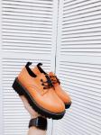 Женские ботинки 662-9 оранжевые
