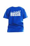 Футболка Россия синий