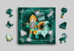 Деревянный пазл-головоломка Mr.Puzz Интерактивный "Горный Король"