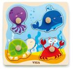VIGA. 50132 Пазл для малышей"Море"4 детали в пленке