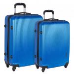 РА056 (2-ой) синий (19")пластикABS чемодан малый