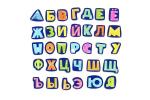 Алфавит русский Узоры