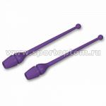Булавы для художественной гимнастики INDIGO (термопластик), SM-352, Фиолетовый, 36 см