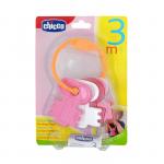 Развивающая игрушка Chicco Ключи на кольце Розовый / Pink