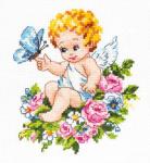 Набор для вышивания "Чудесная Игла" 035-19 "Ангел нашей любви"