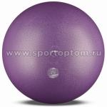 Мяч для художественной гимнастики силикон AMAYA GALAXI 410 г, 350630, Фиолетовый, 20 см