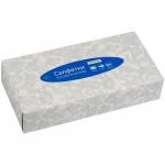Салфетки косметические OfficeClean, 2-слойные, 20*20 см, в картонном боксе, белые, 100 шт., 279679