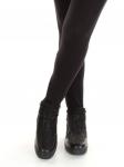 HW966-1 BLACK Ботинки зимние женские (искусственные материалы)