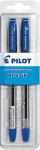 Набор шариковых ручек, 0,7 мм, синий цв., грип, пластик корп., PILOT, BPS-GP, (2 шт в уп), блистер с е/п