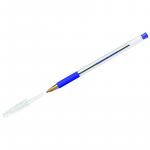 Ручка шариковая Cristal Grip синяя, 1,0 мм, грип, 889985