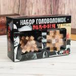 Головоломка деревянная "Мафия" 2 шт