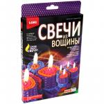 Набор для изготовления свечей Свечи из вощины. Разноцветная бабочка, картонная коробка, Вн-004