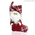BEBELOT Holiday Товары для новогодних праздников носок "Санта/снеговик" (46 см)